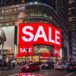 SALE at H&M Store, Broadway, Times Square – NYC