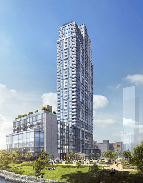 브루클린의 5억 달러 규모 부동산 개발 첫 번째 타워 2023년 완공 예정