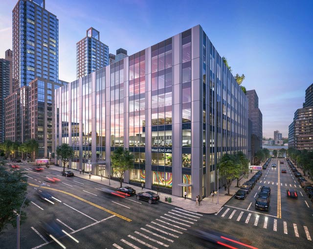 맨해튼 어퍼 웨스트 사이드 대규모 오피스 및 연구 시설 2023년 봄 오픈 예정