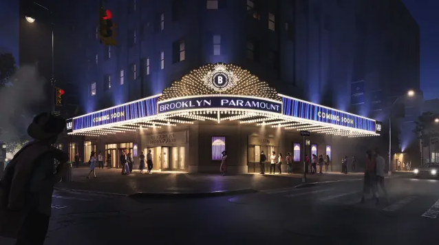 브루클린의 역사적인 파라마운트 극장 3월 재개장